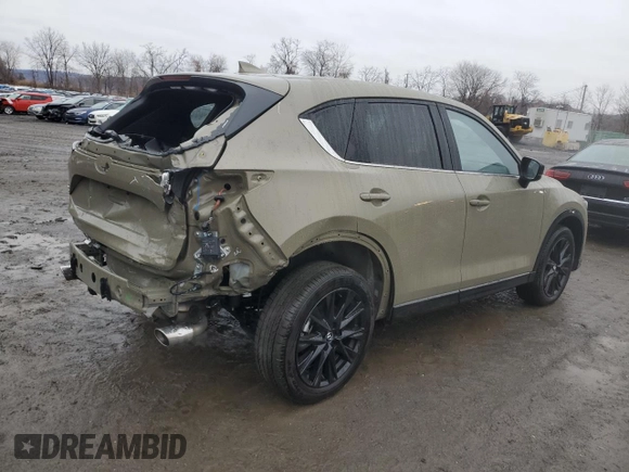 2024 Mazda CX-5 2.5 Carbon Turbo with VIN JM3KFBAY5R0419375, listed as a Copart auction lot 82000304 with 7,247 mi miles and Salvage Title. Bid and sale history available at carsss.com. Image 3.