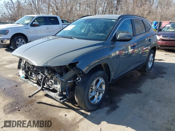 2024 Hyundai Tucson SEL with VIN 5NMJBCDE5RH322877, listed as a IAAI auction lot 41757616 with 53,515 mi miles. Bid and sale history available at carsss.com. Image 17.