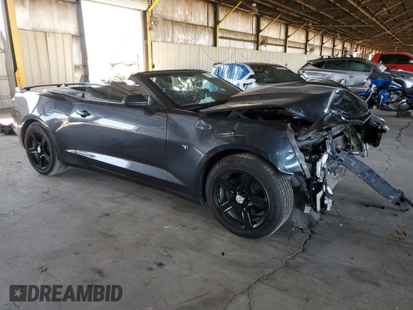 2023 Chevrolet Camaro 1LT with VIN 1G1FB3DX0P0136015, listed as a Copart auction lot 61959005 with 43,886 mi miles and Salvage title. Bid and sale history available at DreamBid. Image 4.