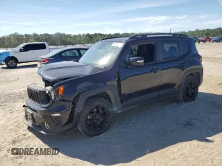 2020 Jeep Renegade Altitude with VIN ZACNJBBB7LPL32719, listed as a Copart auction lot 57668465 with 25,222 mi miles and Salvage title. Bid and sale history available at DreamBid. Image 1.