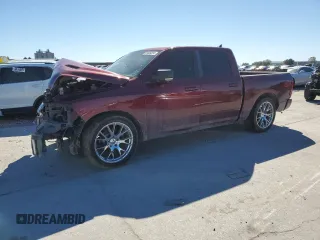2016 Ram 1500 Sport with VIN 1C6RR6MT0GS376787, listed as a Copart auction lot 81604254 with 186,132 mi miles and Salvage Title. Bid and sale history available at carsss.com. Image 1.