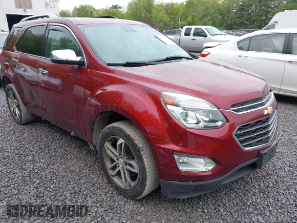 2016 Chevrolet Equinox LTZ z VIN 2GNFLGEK0G6341038, wystawiony jako IAAI lot #42300070 z przebiegiem 56 343 mil mil oraz . Historia ofert i sprzedaży dostępna na DreamBid. Obrazek 1.