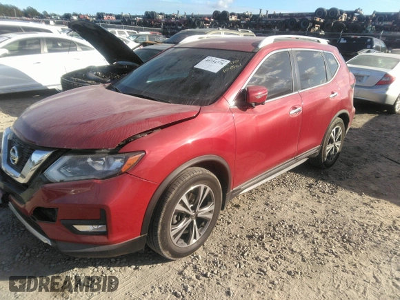 2017 Nissan Rogue SL with VIN JN8AT2MT5HW392370, listed as a IAAI auction lot 40754776 with 105,870 mi miles and . Bid and sale history available at DreamBid. Image 17.