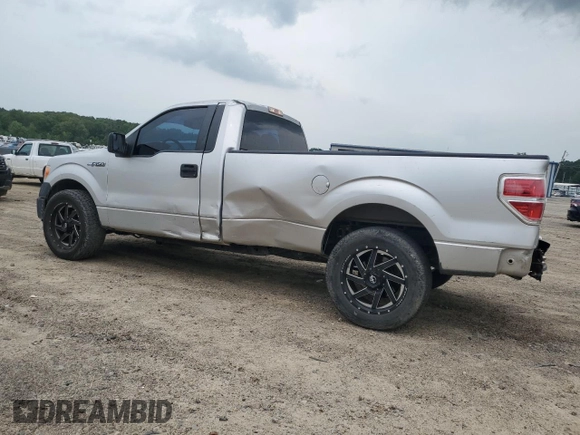 2014 Ford F-150 XL with VIN 1FTMF1CM9EKF29947, listed as a Copart auction lot 57412785 with 250,470 mi miles and Salvage title. Bid and sale history available at DreamBid. Image 2.