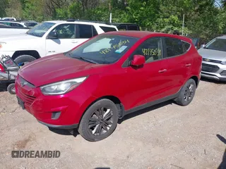 2015 Hyundai Tucson GLS with VIN KM8JT3AF1FU037247, listed as a IAAI auction lot 42145034 with 100,117 mi miles and . Bid and sale history available at DreamBid. Image 2.