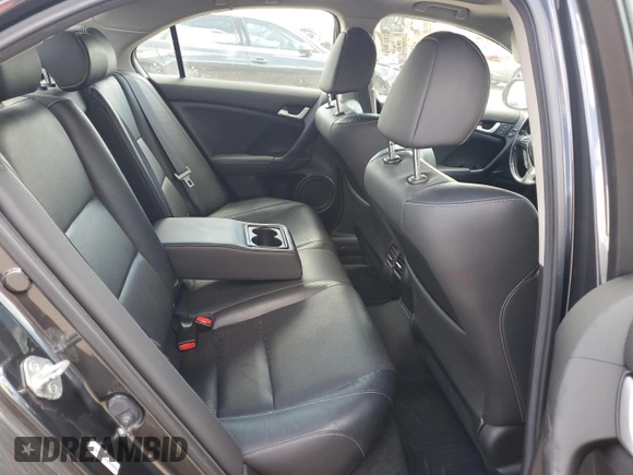2011 Acura TSX with VIN JH4CU2F65BC010712, listed as a Copart auction lot 58199505 with 80,651 mi miles and Salvage title. Bid and sale history available at DreamBid. Image 10.