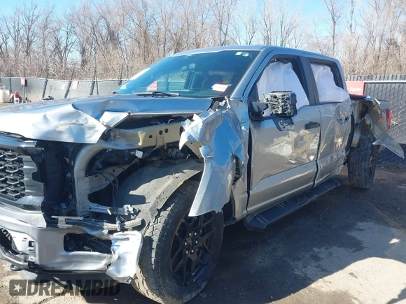 2024 Ford F-150 STX with VIN 1FTFW2L58RKD23158, listed as a IAAI auction lot 41525989 with 20,247 mi miles and . Bid and sale history available at carsss.com. Image 6.