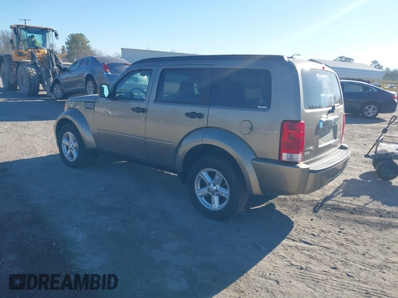 2007 Dodge Nitro SLT with VIN 1D8GU58K17W644847, listed as a IAAI auction lot 41462223 with 220,325 mi miles and . Bid and sale history available at carsss.com. Image 3.