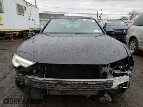2019 Audi A6 Premium Plus with VIN WAUE8AF24KN124885, listed as a Copart auction lot 46905875 with 43,285 mi miles and Salvage Title. Bid and sale history available at carsss.com. Image 5.