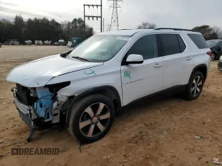 2020 Chevrolet Traverse LT Leather with VIN 1GNEVHKW9LJ215616, listed as a Copart auction lot 42166175 with 67,945 mi miles and Salvage Title. Bid and sale history available at carsss.com. Image 1.