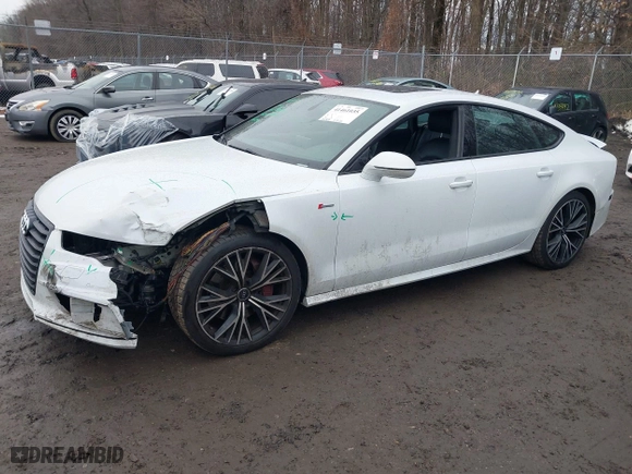 2017 Audi A7 Premium Plus with VIN WAUW2AFC0HN085266, listed as a IAAI auction lot 41461035 with 135,459 mi miles. Bid and sale history available at carsss.com. Image 17.