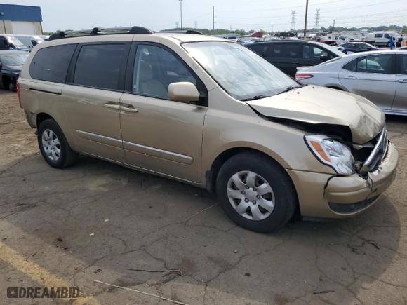 2008 Hyundai Entourage GLS with VIN KNDMC233486047681, listed as a Copart auction lot 69101484 with NaN miles and Salvage Title. Bid and sale history available at carsss.com. Image 4.
