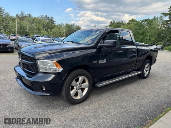 2015 Ram 1500 Tradesman with VIN 1C6RR7FT3FS716239, listed as a Copart auction lot 65239715 with 233,755 mi miles and Clean title. Bid and sale history available at DreamBid. Image 2.