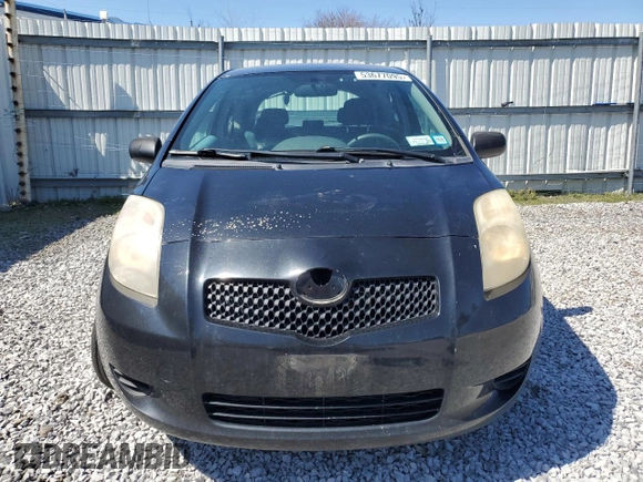 2007 Toyota Yaris with VIN JTDJT923275110407, listed as a Copart auction lot 53677095 with 197,490 mi miles and Clean Title. Bid and sale history available at carsss.com. Image 5.