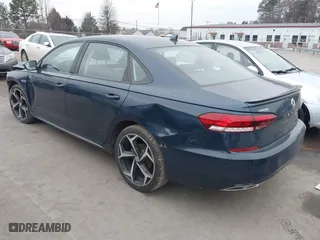 2020 Volkswagen Passat 2.0T R-Line with VIN 1VWMA7A39LC024412, listed as a IAAI auction lot 41508562 with 51,835 mi miles. Bid and sale history available at carsss.com. Image 3.