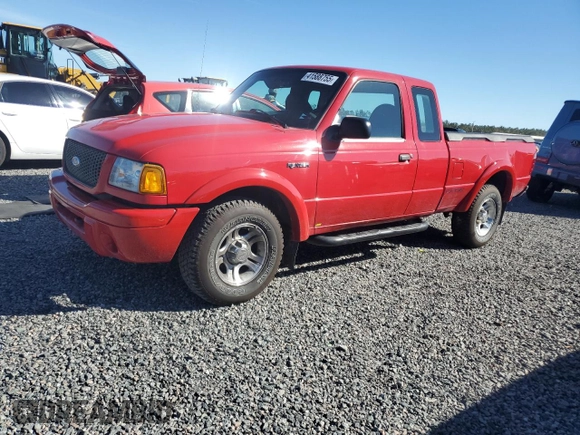 2001 Ford Ranger XLT Appearance with VIN 1FTYR14E41TB08657, listed as a Copart auction lot 41588755 with 143,810 mi miles and Non Repairable. Bid and sale history available at DreamBid. Image 1.
