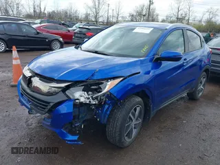 2022 Honda HR-V EX with VIN 3CZRU6H53NM773008, listed as a IAAI auction lot 41904292 with 24,703 mi miles. Bid and sale history available at carsss.com. Image 17.