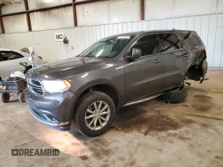 2018 Dodge Durango SXT с VIN 1C4RDJAG0JC393608, выставлен на аукционе Copart как лот 60118395 с пробегом 81 897 миль миль и Чистый • Clean title. История ставок и продаж доступна на DreamBid. Изображение 1.