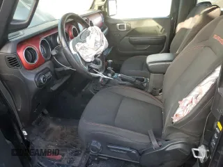 2020 Jeep Wrangler Rubicon с VIN 1C4HJXCG0LW194810, выставлен на аукционе Copart как лот 87317364 с пробегом 49 836 миль миль и Списание • Salvage title. История ставок и продаж доступна на DreamBid. Изображение 7.