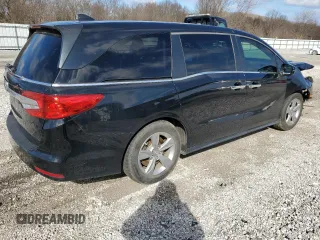 2020 Honda Odyssey EX with VIN 5FNRL6H56LB065958, listed as a Copart auction lot 47639695 with 64,358 mi miles and Salvage Title. Bid and sale history available at DreamBid. Image 3.