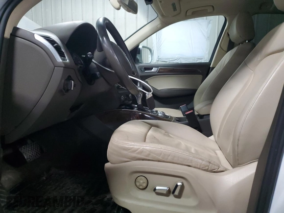 2015 Audi Q5 Premium Plus with VIN WA1LFAFP1FA011284, listed as a Copart auction lot 55804145 with 160,712 mi miles and Clean title. Bid and sale history available at DreamBid. Image 7.