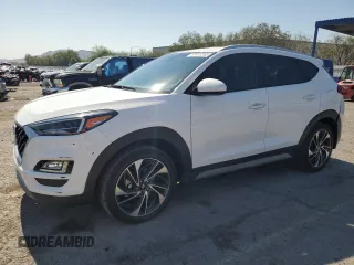 2020 Hyundai Tucson SEL with VIN KM8J3CAL4LU180422, listed as a Copart auction lot 60093265 with 40,018 mi miles and Salvage title. Bid and sale history available at DreamBid. Image 1.