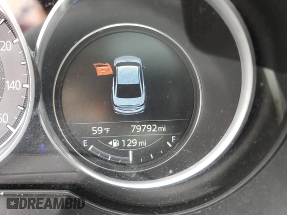 2017 Mazda 6 Grand Touring with VIN JM1GL1W51H1114366, listed as a Copart auction lot 52750715 with 79,792 mi miles and Salvage Title. Bid and sale history available at carsss.com. Image 9.