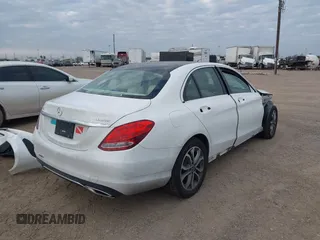 2017 Mercedes-Benz C 300 with VIN 55SWF4KB1HU230253, listed as a IAAI auction lot 41621762 with 138,299 mi miles and . Bid and sale history available at carsss.com. Image 4.