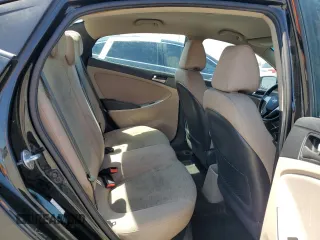 2017 Hyundai Accent SE with VIN KMHCT4AE4HU245762, listed as a Copart auction lot 55412985 with 74,166 mi miles and Salvage Title. Bid and sale history available at carsss.com. Image 10.