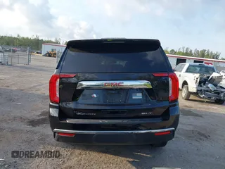 2021 GMC Yukon SLT with VIN 1GKS1BKD8MR264204, listed as a IAAI auction lot 41859983 with 118,968 mi miles. Bid and sale history available at carsss.com. Image 16.