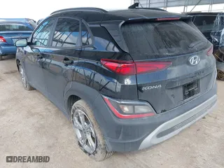 2022 Hyundai Kona SEL with VIN KM8K6CAB6NU832804, listed as a IAAI auction lot 41493989 with 73,514 mi miles. Bid and sale history available at carsss.com. Image 3.