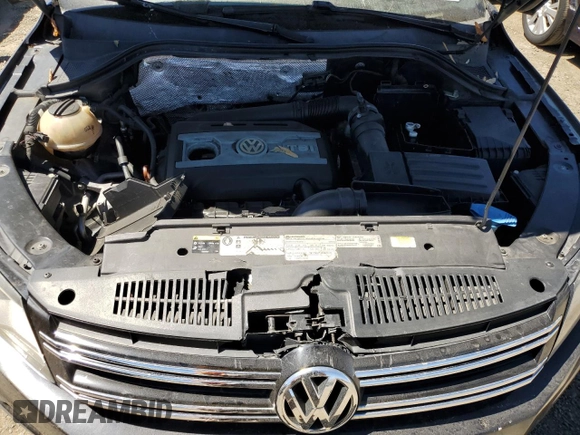 2013 Volkswagen Tiguan SE with VIN WVGAV3AX9DW574114, listed as a Copart auction lot 67578024 with Not provided miles and Non repairable. Bid and sale history available at DreamBid. Image 12.