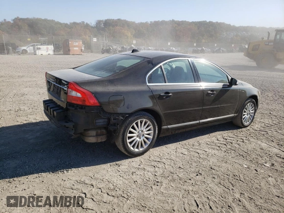 2007 Volvo S80 I6 with VIN YV1AS982871027227, listed as a Copart auction lot 77363434 with 119,253 mi miles and Salvage Title. Bid and sale history available at carsss.com. Image 3.