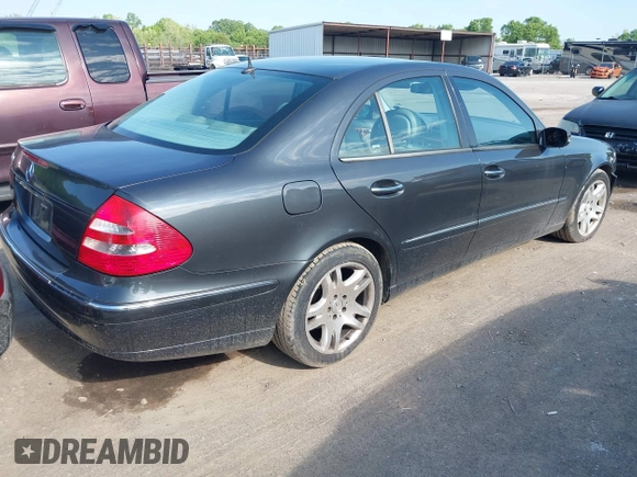 2003 Mercedes-Benz E 500 with VIN WDBUF70JX3A134108, listed as a IAAI auction lot 42123309 with 274,545 mi miles and . Bid and sale history available at DreamBid. Image 4.