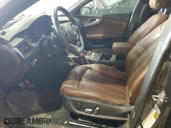 2017 Audi A7 Prestige with VIN WAU22AFC6HN129804, listed as a Copart auction lot 52373524 with 96,953 mi miles and Salvage Title. Bid and sale history available at carsss.com. Image 7.