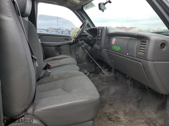 2006 Chevrolet Silverado 1500 Work Truck with VIN 3GCEC14X56G266385, listed as a Copart auction lot 49784505 with 0 mi miles and Salvage Title. Bid and sale history available at carsss.com. Image 10.