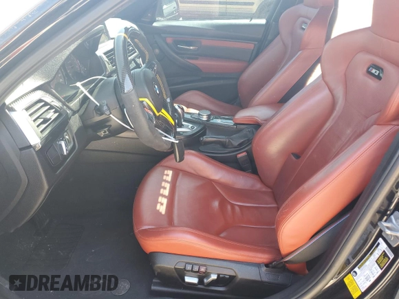 2018 BMW M3 with VIN WBS8M9C54J5J79224, listed as a Copart auction lot 49957215 with 73,015 mi miles and Salvage Title. Bid and sale history available at carsss.com. Image 7.