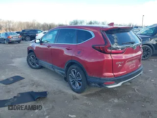 2020 Honda CR-V EX with VIN 2HKRW2H50LH657437, listed as a IAAI auction lot 41589820 with 90,972 mi miles. Bid and sale history available at carsss.com. Image 3.