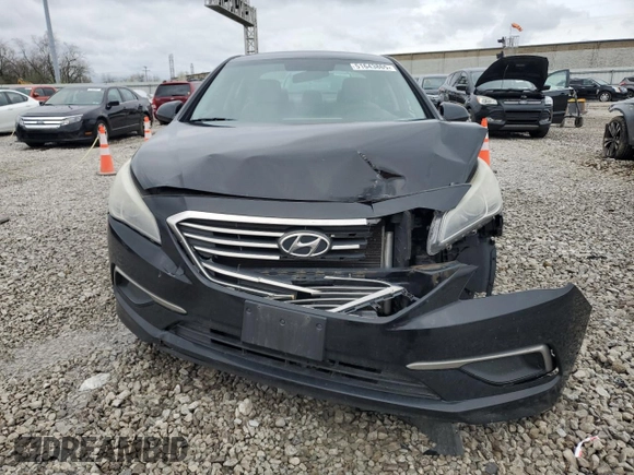 2017 Hyundai Sonata 2.4L with VIN 5NPE24AF4HH532568, listed as a Copart auction lot 51643865 with 158,057 mi miles and Salvage Title. Bid and sale history available at DreamBid. Image 5.
