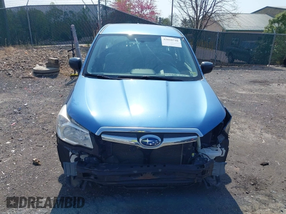 2015 Subaru Forester 2.5i with VIN JF2SJAAC0FG505980, listed as a IAAI auction lot 42010748 with 129,584 mi miles. Bid and sale history available at carsss.com. Image 13.