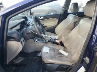 2016 Ford Fiesta Titanium z VIN 3FADP4CJ5GM175110, wystawiony jako Copart lot #89137195 z przebiegiem 129 193 mil mil oraz Szkoda całkowita • Salvage title. Historia ofert i sprzedaży dostępna na DreamBid. Obrazek 7.