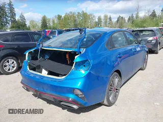 2023 Kia Forte GT with VIN 3KPF44AC5PE569796, listed as a IAAI auction lot 42078383 with 29,365 mi miles and . Bid and sale history available at carsss.com. Image 4.