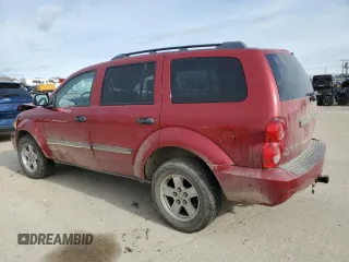 2008 Dodge Durango SLT with VIN 1D8HB48N28F119327, listed as a Copart auction lot 47839015 with 186,983 mi miles and Salvage title. Bid and sale history available at DreamBid. Image 2.