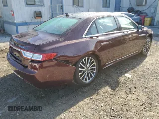 2019 Lincoln Continental Select with VIN 1LN6L9SK4K5606505, listed as a Copart auction lot 85774554 with 33,191 mi miles and Salvage Title. Bid and sale history available at carsss.com. Image 3.