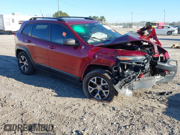 2014 Jeep Cherokee Trailhawk z VIN 1C4PJMBS8EW186277, wystawiony jako IAAI lot #41245653 z przebiegiem Nie podano mil oraz . Historia ofert i sprzedaży dostępna na DreamBid. Obrazek 1.