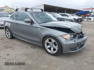 2010 BMW 1 Series 128i with VIN WBAUP9C52AVL89282, listed as a IAAI auction lot 41787668 with 152,976 mi miles and . Bid and sale history available at carsss.com. Image 1.