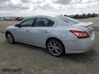 2011 Nissan Maxima 3.5 S with VIN 1N4AA5AP7BC825910, listed as a Copart auction lot 50265665 with 163,947 mi miles and Salvage Title. Bid and sale history available at carsss.com. Image 2.
