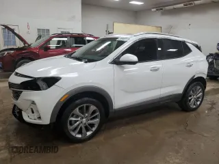 2023 Buick Encore GX Essence with VIN KL4MMGSL1PB035970, listed as a Copart auction lot 55945515 with 21,373 mi miles and Salvage title. Bid and sale history available at DreamBid. Image 1.