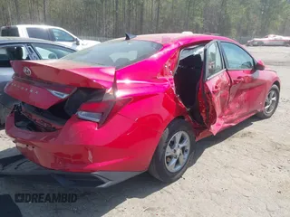 2023 Hyundai Elantra SE with VIN 5NPLL4AGXPH114494, listed as a IAAI auction lot 41898590 with 27,036 mi miles and . Bid and sale history available at DreamBid. Image 4.