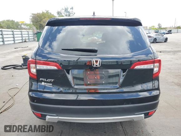 2022 Honda Pilot EX-L with VIN 5FNYF5H53NB015633, listed as a Copart auction lot 54150005 with 99,950 mi miles and Salvage title. Bid and sale history available at DreamBid. Image 6.
